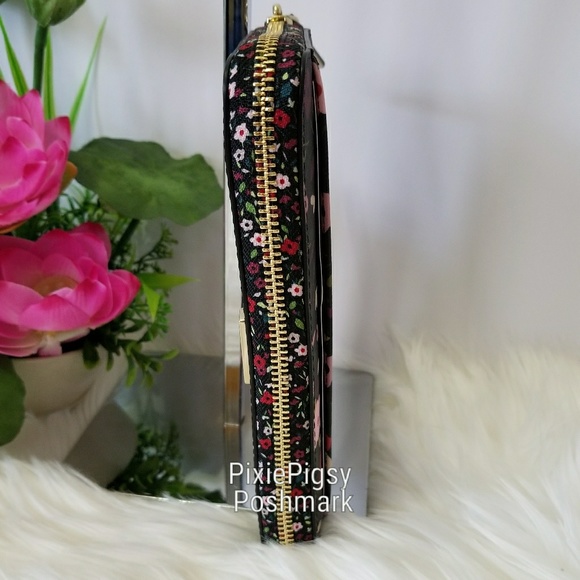 Kate Spade Neda Boho Floral Zip Around Wallet - Picture 3 of 5